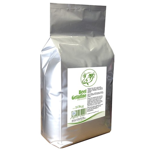 Beef gelatin powder 10kg - beef,