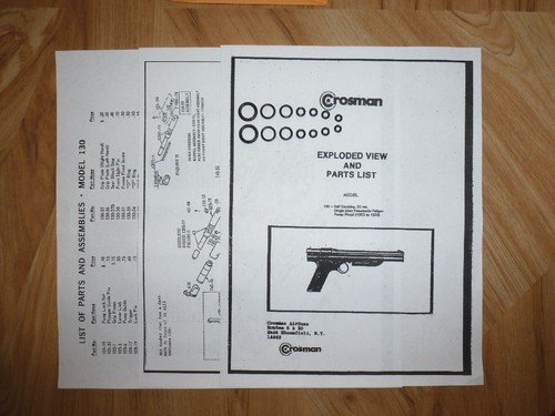 Crosman 130 137 pistol - crosman,