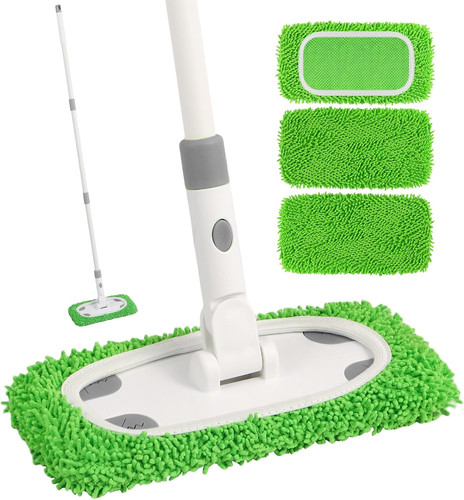 Sweeper mop system with - mop,