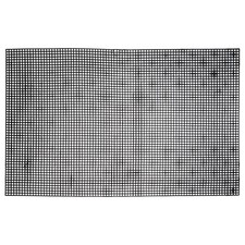 6pcs 13"x20" Plastic Mesh Canvas Sheet 5 Count Blank Canvas Black for DIY Crafts