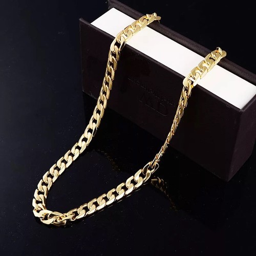 Mens 18k yellow - gold, gp
