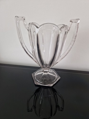 Art deco glass chippendale - deco,
