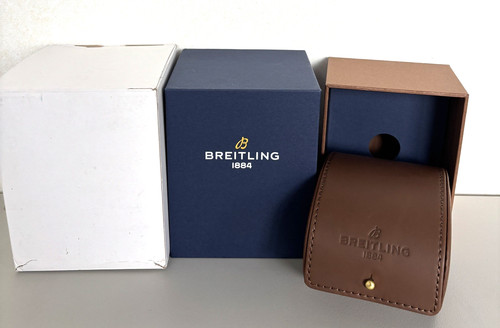 Breitling 1884 brown leather - brown,