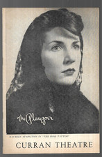 The Playgoer (Curran Theatre) Maureen Stapleton in "The Rose Tattoo"