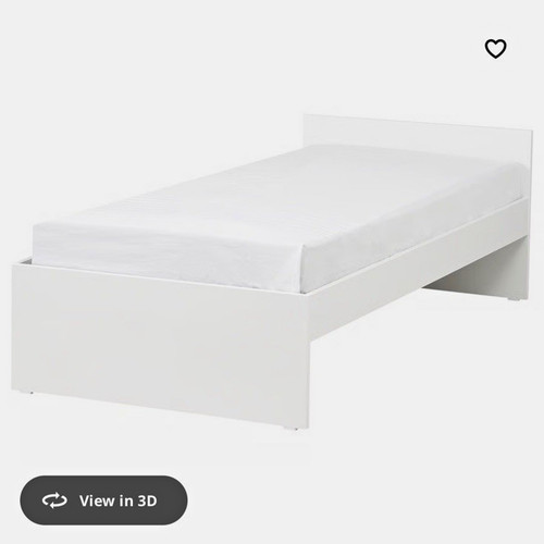 Ikea vihals single bed frame - ikea,