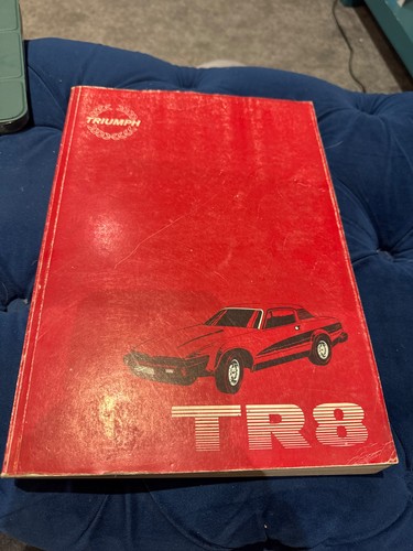 Triumph tr8 factory workshop - triumph,