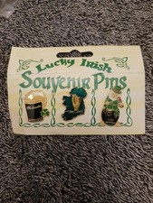 3 Lucky Irish Souvenir Pins