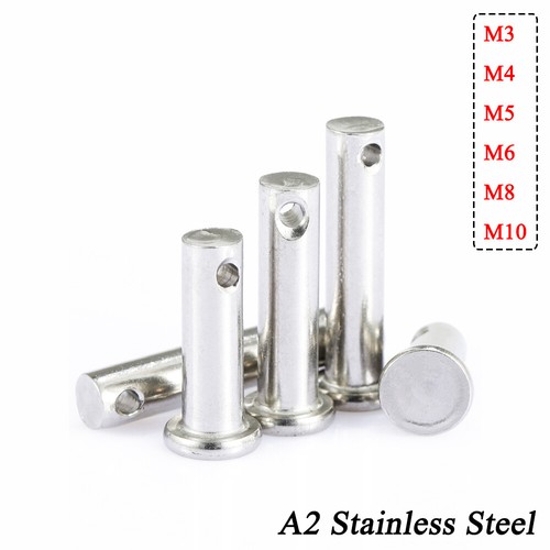 Clevis pin with head - pin, for
