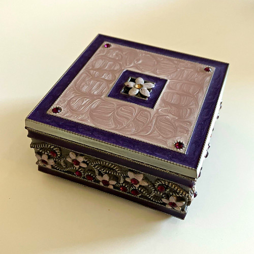 Purple silver metallic - &,