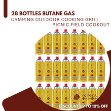 28x BUTANE GAS BOTTLES