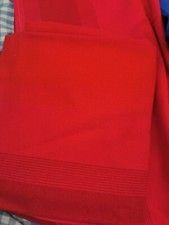 1970s Vintage Red Patterned