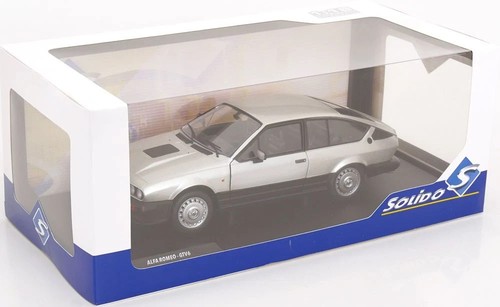 Solido alfa romeo gtv6 silver - romeo,