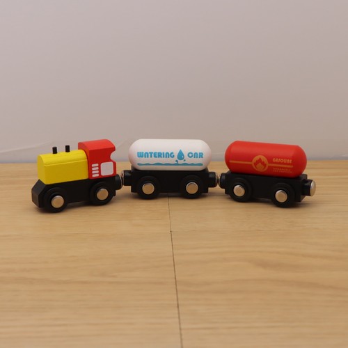 Wooden train track tanker - wooden,