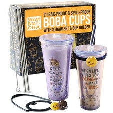 Reusable Boba Tumbler & Straw