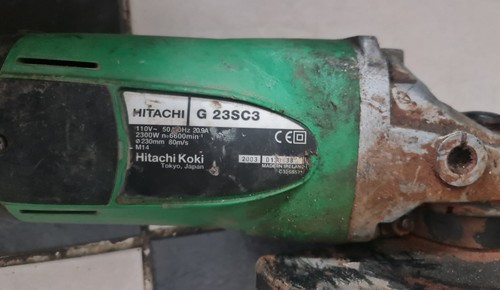 Hitachi koki angle grinder - hitachi,