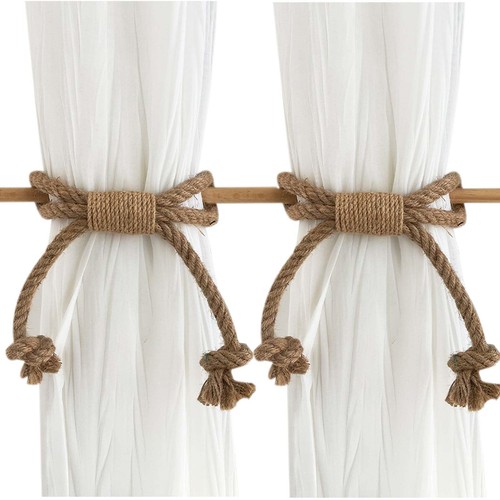 Curtain tiebacks rustic - tiebacks,