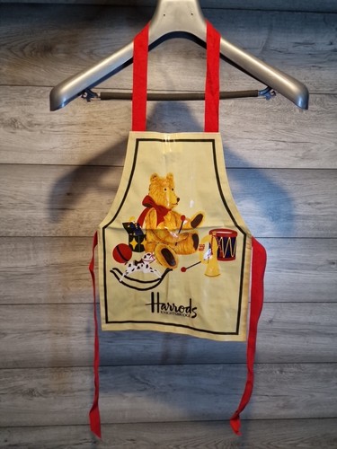 Harrods teddy bear apron - apron, pvc
