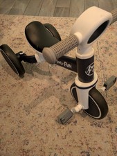 LOL-FUN Baby Balance Trike In Dark Navy VGC Minor Defects Shown. Works Free P&P