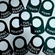 Classic Car, Racing Car Kit Car,  Land Rover, 4x4, Speed Boat Lucas Switch Tag 