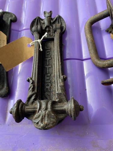 Letters bat door knocker - bat,