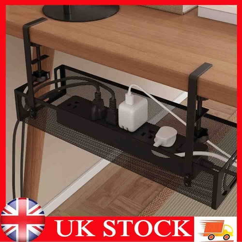Under desk cable tray - desk,