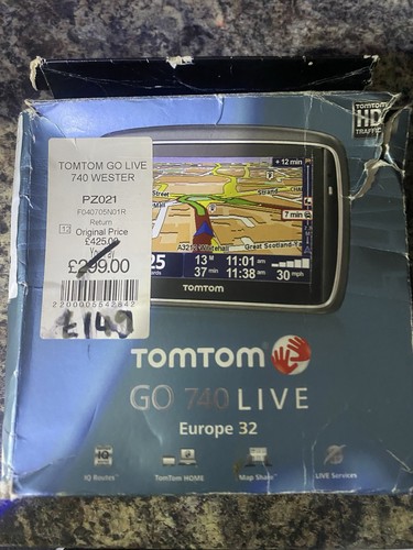 Tomtom 740 live sat - live,