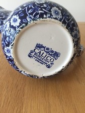 Burleigh blue calico - burleigh,
