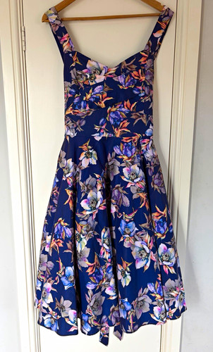 Stella morgan navy floral fit - navy,