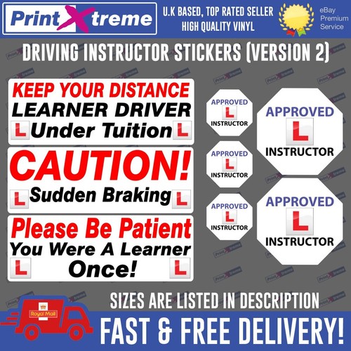 Driving instructor learner - instructor,