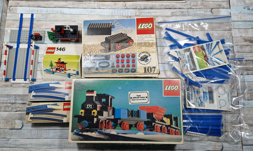 Vintage lego train sets - vintage, bundle