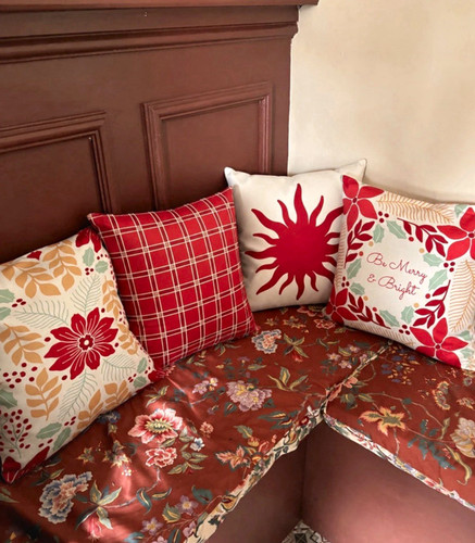 Set christmas red white - set, red/white
