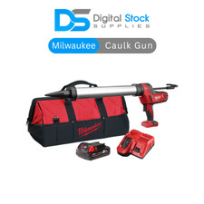 Milwaukee C18PCG/600A-201B 18V 2.0Ah 600ml Aluminium Caulking Gun Kit