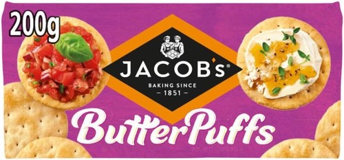 Butter puffs crackers - butter, the