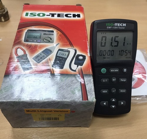 Iso tech emf 1394 tester - iso-tech, emf-1394