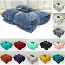 Luxury Popcorn Waffle Throw