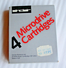 Sinclair QL ZX SPECTRUM - 4 Microdrive Cartridges