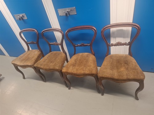 Vintage balloon back chairs - balloon,