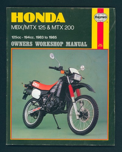 Honda mbx125f mtx125 - mbx125f, mtx200