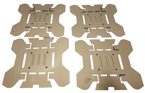 Disposable fold army - 4x,