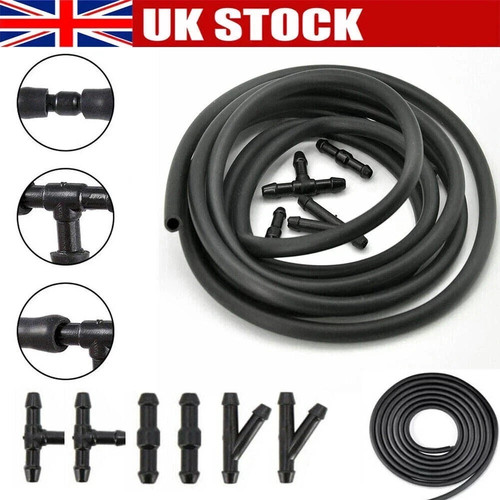 Black rubber windscreen wiper - rubber,