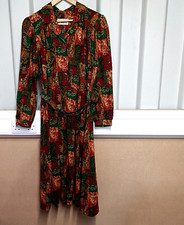 Richard Stump Womens Dress Red