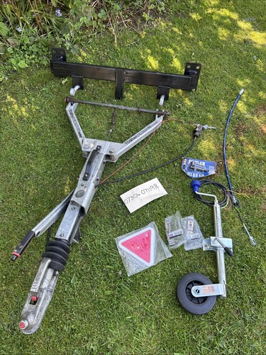 Motorhome car towing frame - a,