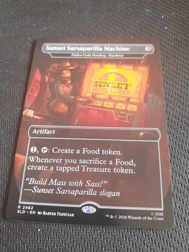 Sunset sarsaparilla machine - sarsaparilla, r