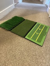 Golf Mat With Tracking Surface