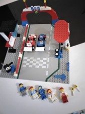 Lego Town – 6381 Motor Speedway – Complete - Vintage Set – 1987