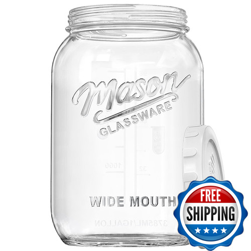 Dwbligt gallon glass jar - 1,