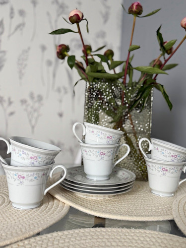 Vintage porcelain floral - porcelain,
