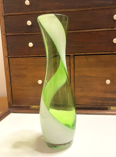Vtg green white cased - vtg,