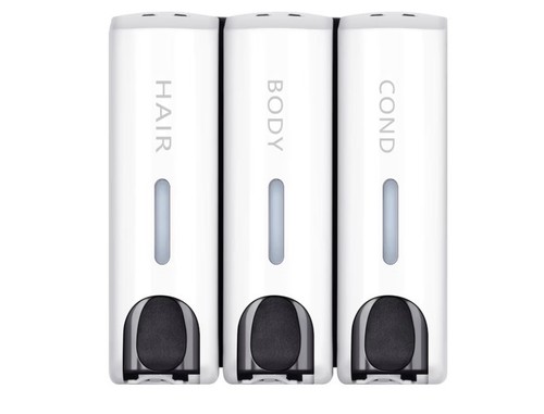 Chrome triple soap dispenser - triple,