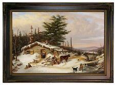 Krieghoff Settler's Log House